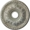 Ekena Millwork Granada Ceiling Medallion (Fits Canopies up to 6 5/8"), 18"OD x 3 1/2"ID x 2 1/2"P, Flash Gold CM18GAFLS - alternate 1